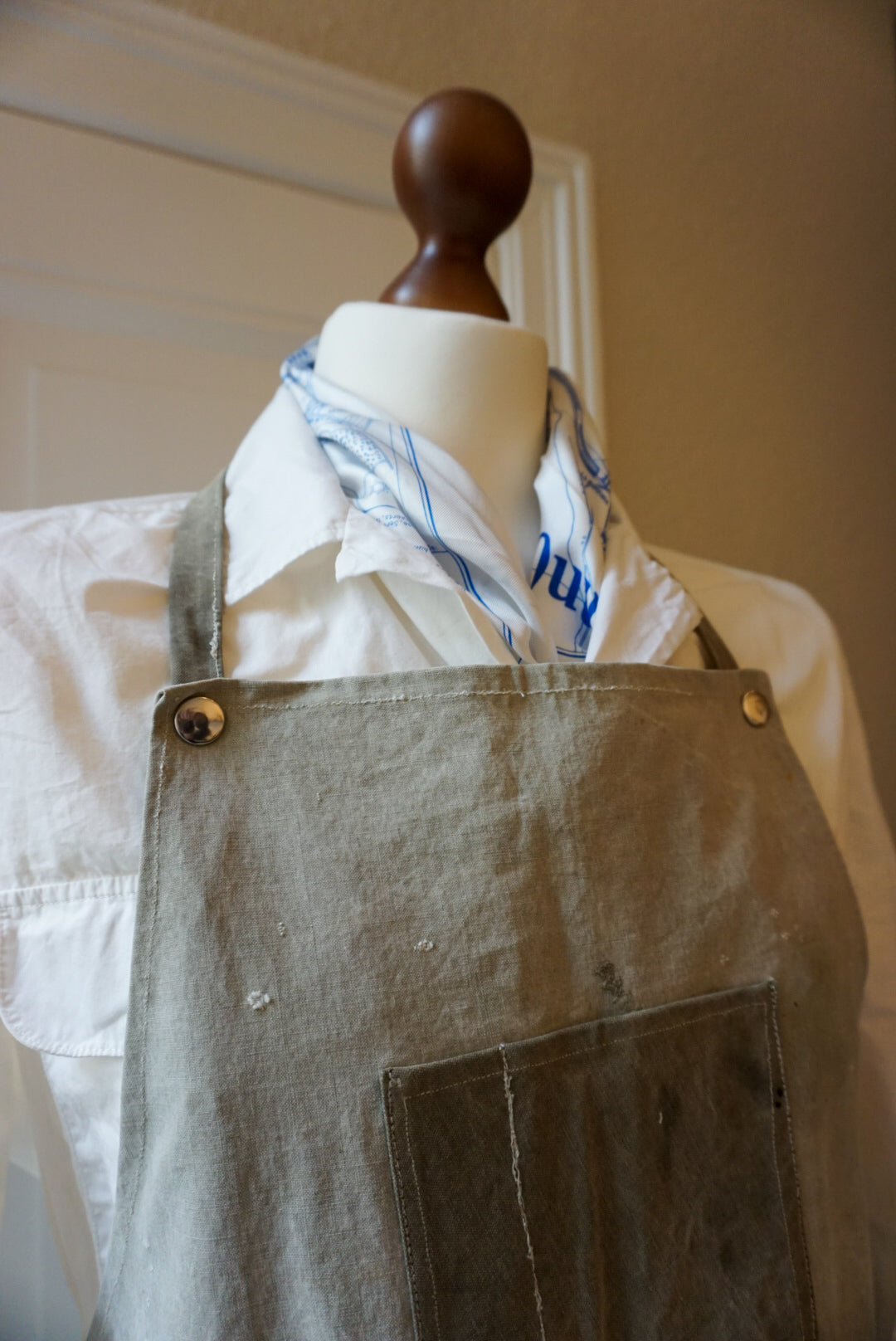 WWII US Army Tent Fabric Apron