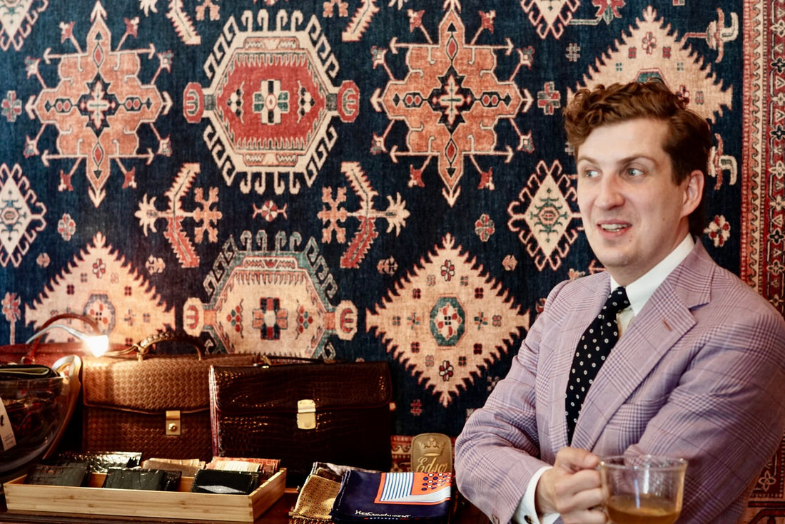 TANN visits bespoke tailor Maximilian Mogg
